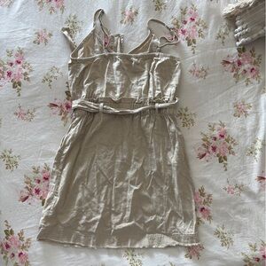 Splendid Light Tan Sun Dress